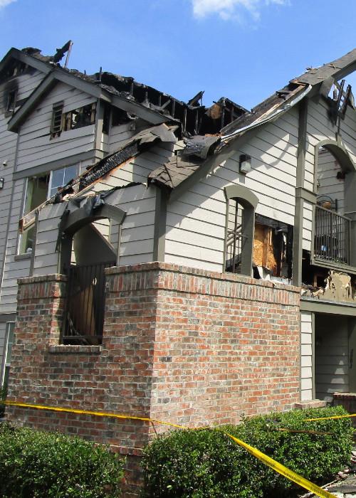 DEFT CLAIMS | FIRE DAMAGED HOME